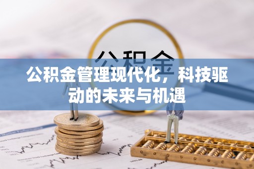 龙门公积金管理现代化，科技驱动的未来与机遇