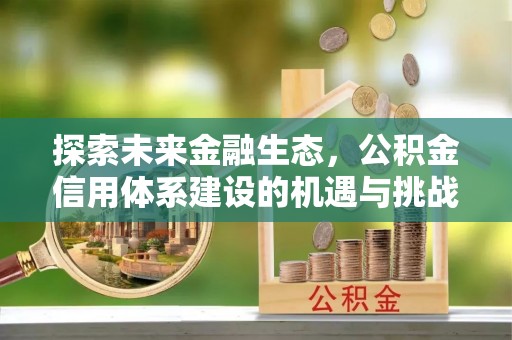 龙门探索未来金融生态，公积金信用体系建设的机遇与挑战