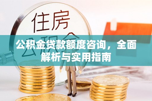龙门公积金贷款额度咨询，全面解析与实用指南