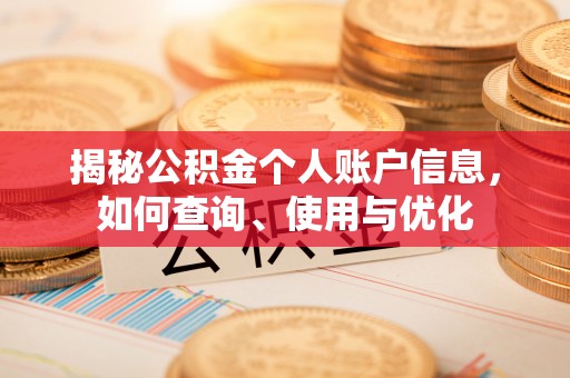 龙门揭秘公积金个人账户信息，如何查询、使用与优化