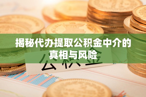 龙门揭秘代办提取公积金中介的真相与风险