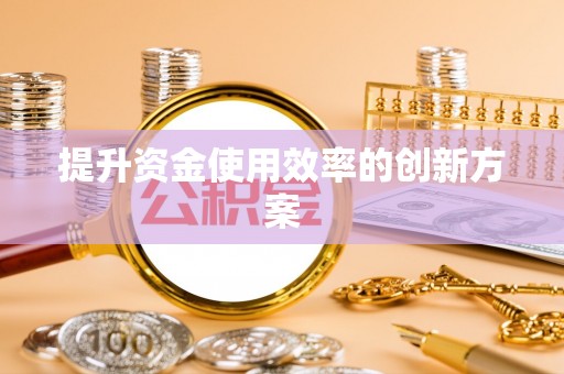 龙门提升资金使用效率的创新方案