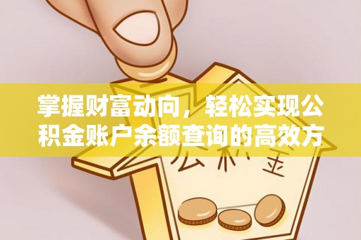 龙门掌握财富动向，轻松实现公积金账户余额查询的高效方式