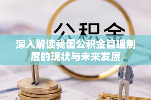 龙门深入解读我国公积金管理制度的现状与未来发展
