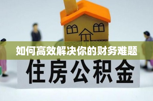 龙门如何高效解决你的财务难题