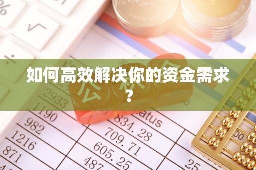 龙门如何高效解决你的资金需求？