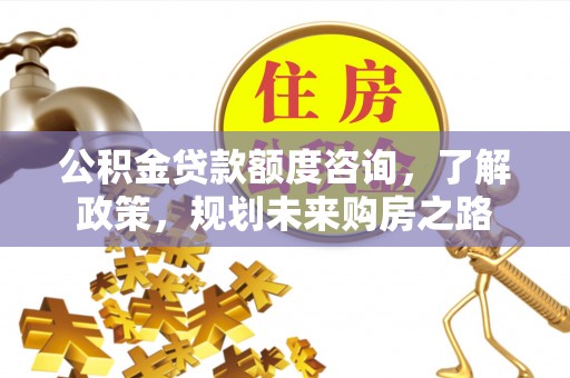 龙门公积金贷款额度咨询，了解政策，规划未来购房之路
