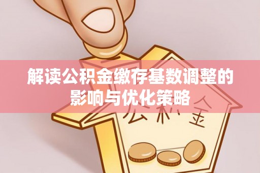 龙门解读公积金缴存基数调整的影响与优化策略
