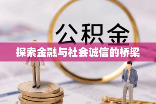 龙门探索金融与社会诚信的桥梁