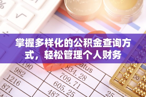 龙门掌握多样化的公积金查询方式，轻松管理个人财务