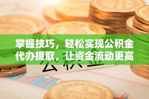 龙门掌握技巧，轻松实现公积金代办提取，让资金流动更高效
