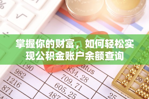 龙门掌握你的财富，如何轻松实现公积金账户余额查询