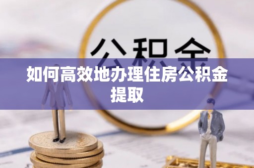 龙门如何高效地办理住房公积金提取