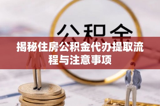 龙门揭秘住房公积金代办提取流程与注意事项
