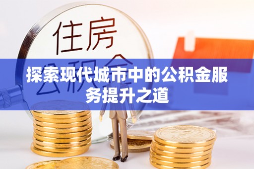 龙门探索现代城市中的公积金服务提升之道