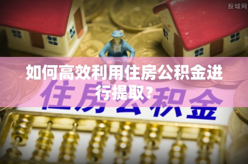 龙门如何高效利用住房公积金进行提取？