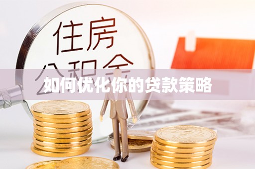 龙门如何优化你的贷款策略
